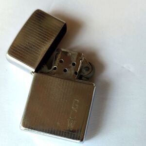 Vintage Zippo Slim Pinstripe Bradford PA Lighter Monogram GCW